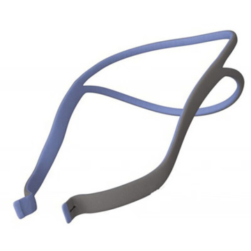 思迈呼吸机AirFitP10鼻枕鼻罩原装头带绑带瑞思迈p10 灰蓝色